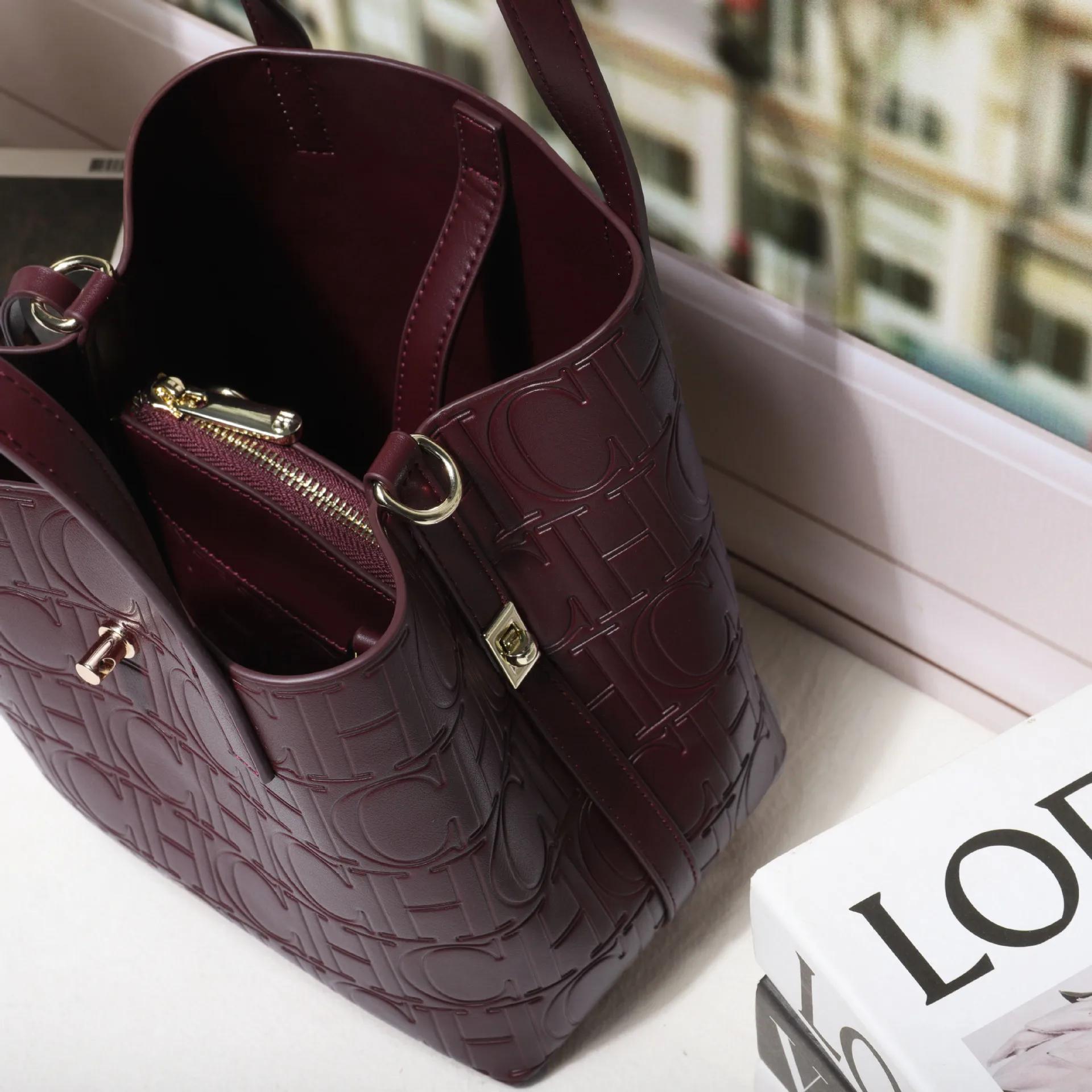 Sac à main grande capacité de marque de luxe, imprimé lettres, avec fermoir, tendance 2025, sac band