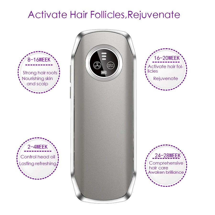 Peigne laser pour la croissance des cheveux, peigne électrique pour la croissance des cheveux, trait