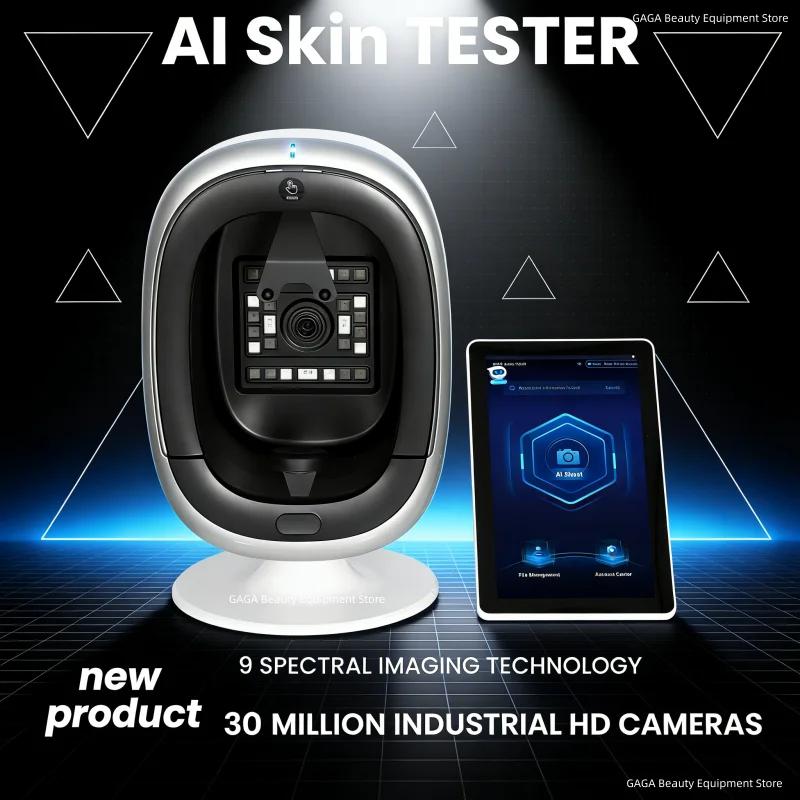 Système de diagnostic cutané 3D de dernière génération, analyseur facial 30 millions de pixels, appa