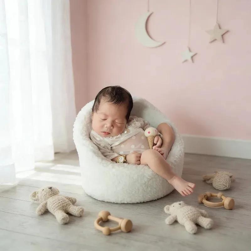 Chaise de photographie pour nouveau-né, accessoire mignon pour bébé, idéal pour la photographie en s
