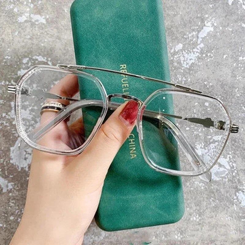 Lunettes classiques Anti-lumière bleue, monture haut de gamme, noires, Anti-rayonnement, pour femmes