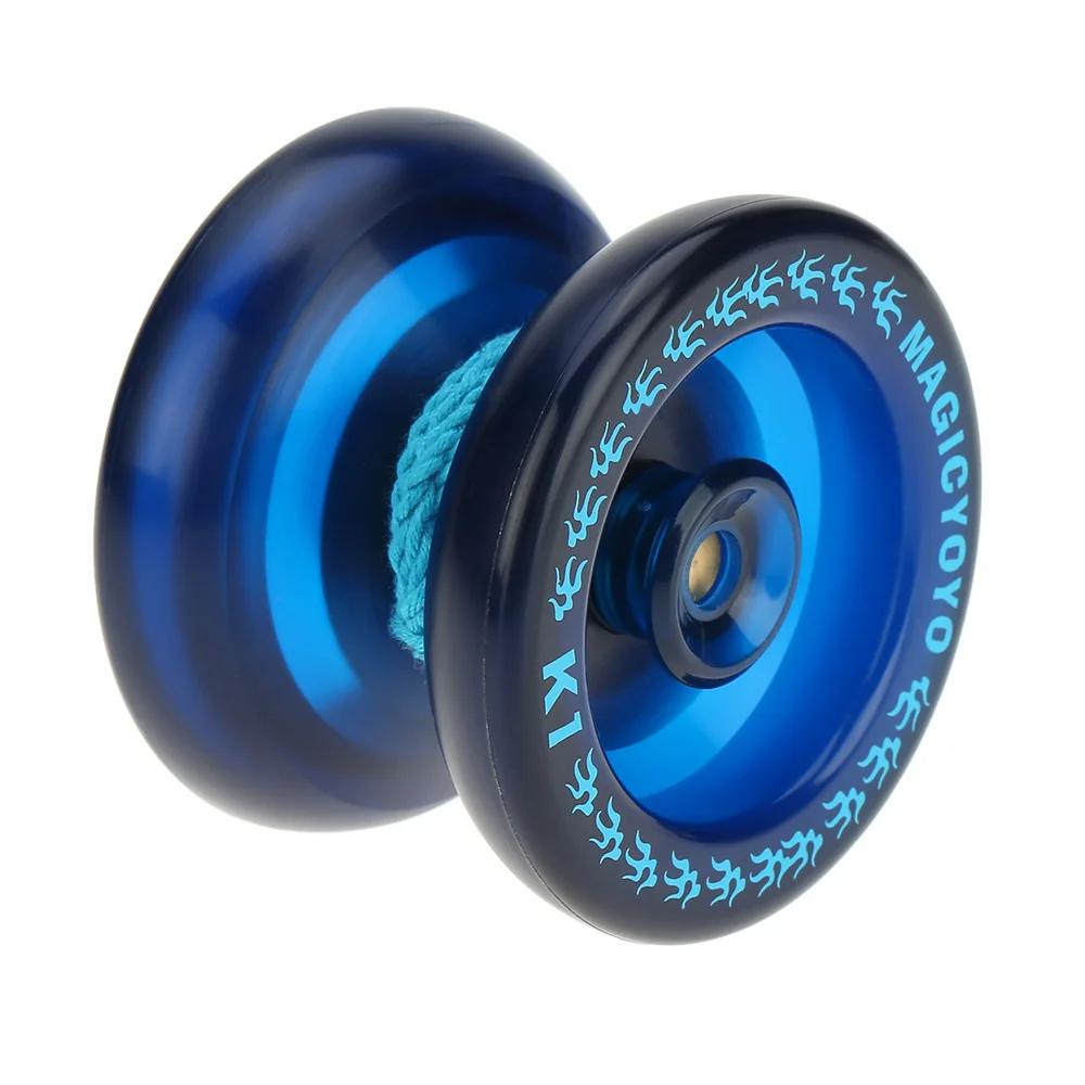 Yoyo magique professionnel K1 Spin ABS Yoyo 8 roulement à billes KK avec ficelle rotative pour enfan