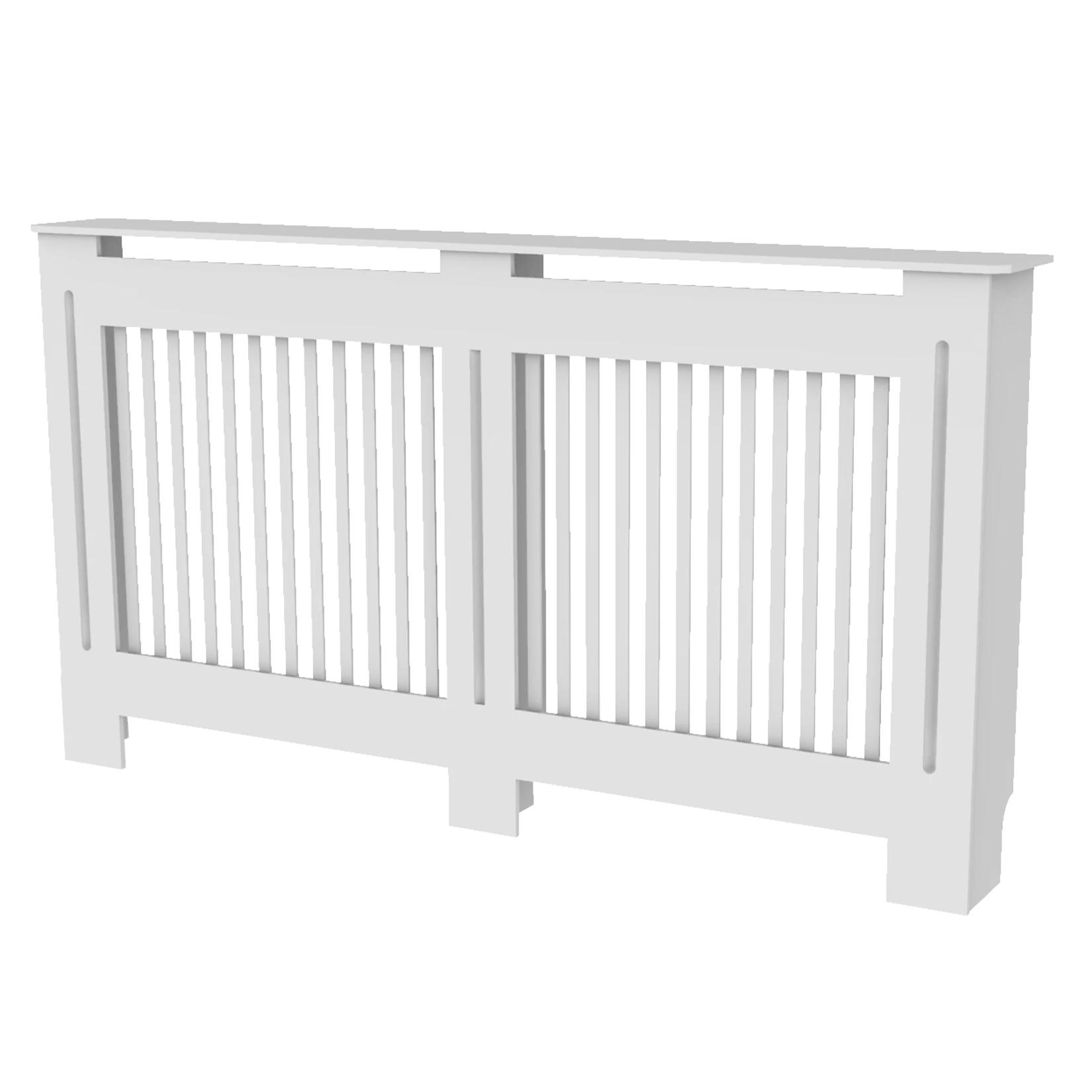 Couverture de calandre blanche pour armoire murale en bois, style moderne, tailles S/M/L/XL