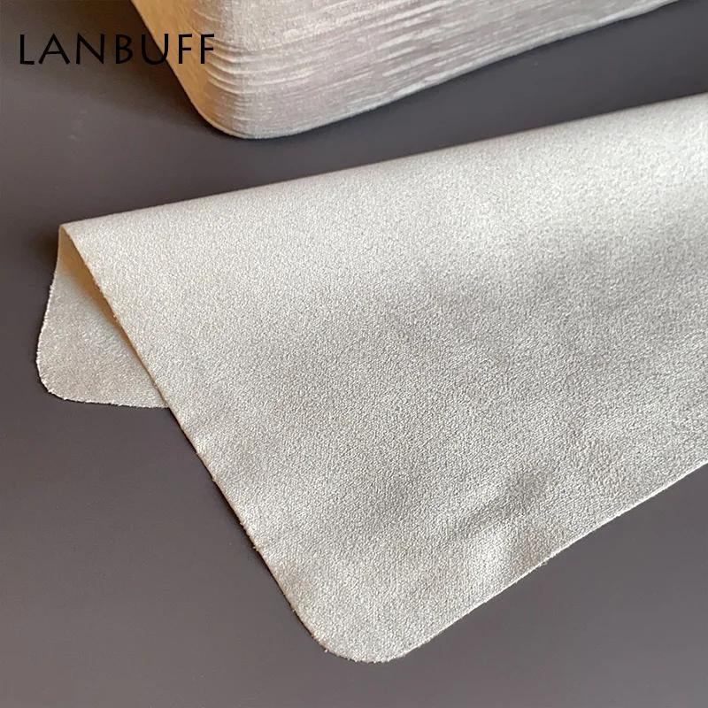 Nettoyant pour lunettes en microcarence, nettoyant pour lunettes, gris chamois, gril de livres pour