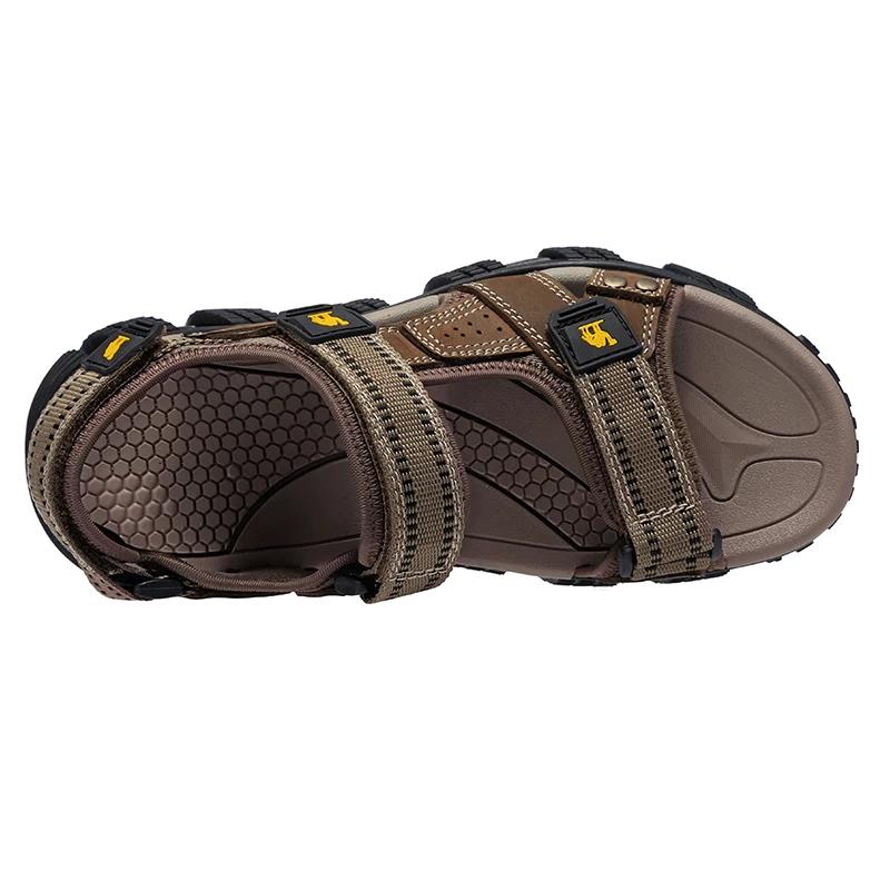 GOLDEN CAMEL – sandales d'eau imperméables pour hommes, Support d'arc, sandales de randonnée, confor