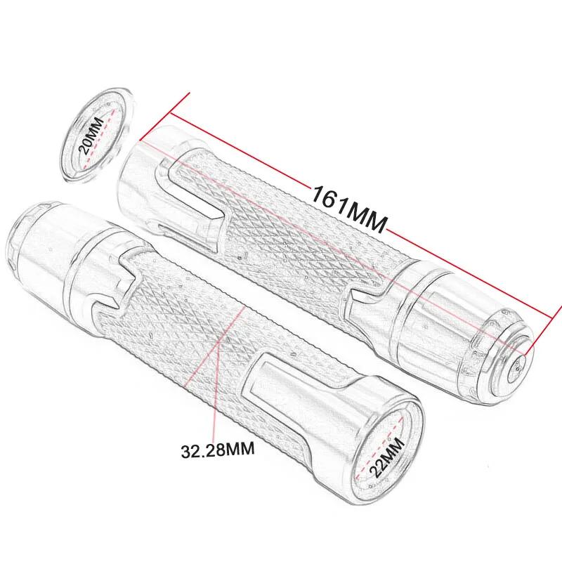 Leviers de frein d'embrayage extensibles pliants pour moto, poignées d'extrémité de guidon pour GSF