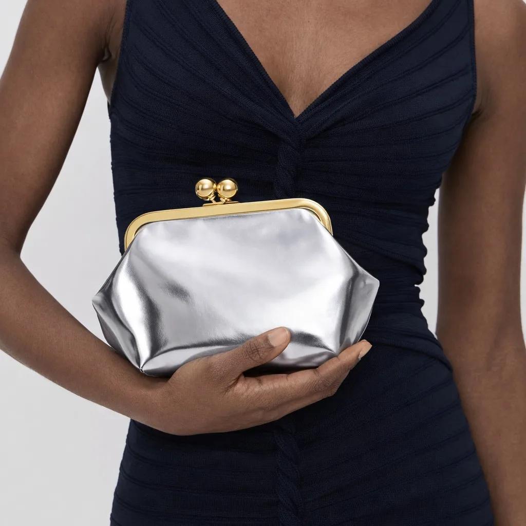 Sac fourre-tout de luxe élégant en cuir de couleur unie pour femme, grande capacité, idéal pour le q