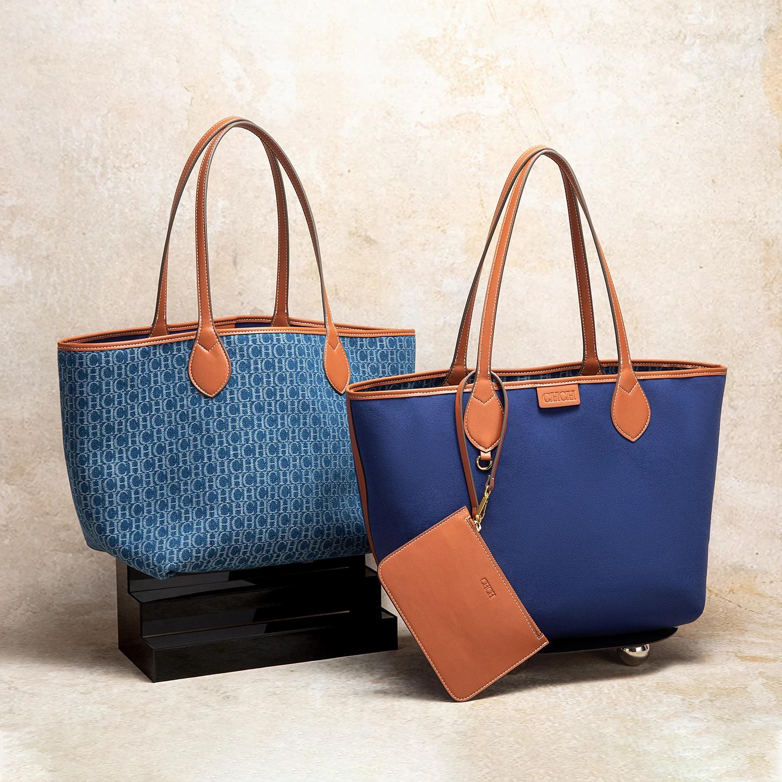 CHCH Women's Tote Bag New Simple Double sided Available Mother and Child Large Capacity Casual Handb