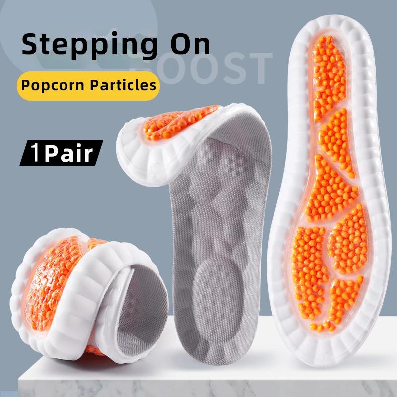 Semelles intérieures de Sport complètes pour les pieds, semelle à coussin d'air en PU, souples et re