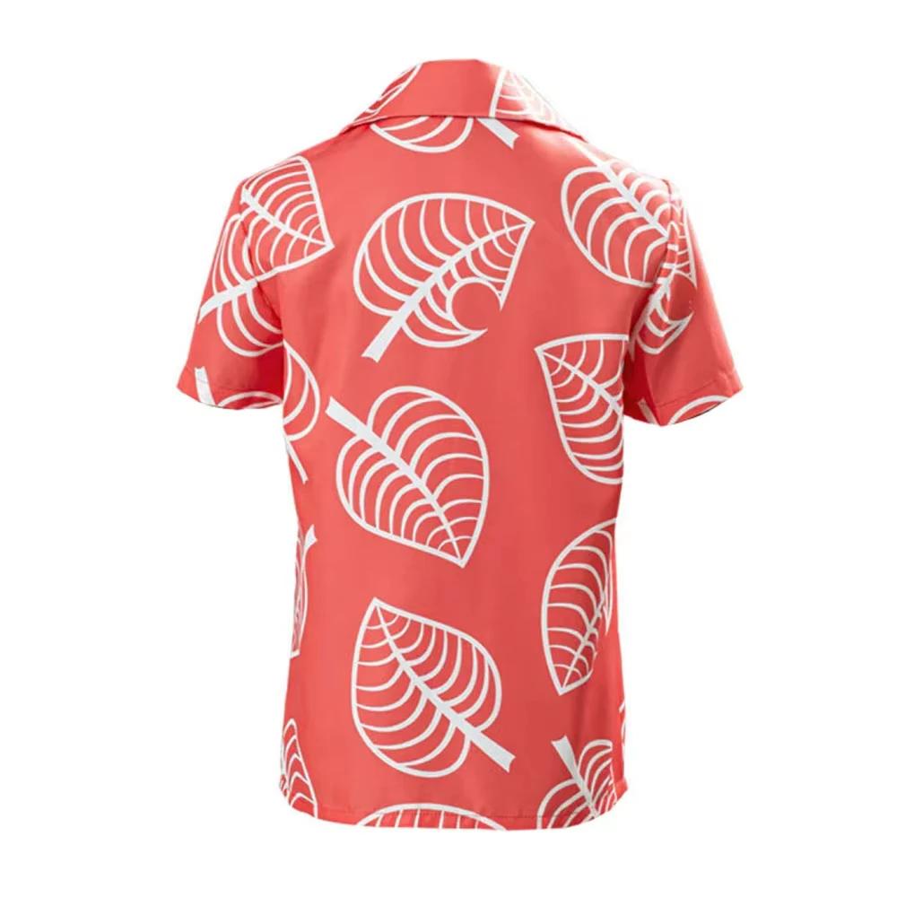 Chemise boutonnée Timmy & Tommy Isabelle Cosplay Animal Game Crossing, chemise à manches courtes amp