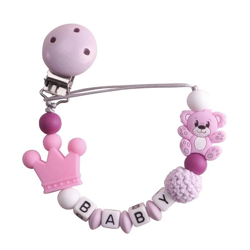 Koala – porte-sucette en Silicone, porte-chaîne pour bébés et enfants, Clips de dentition, anneau de