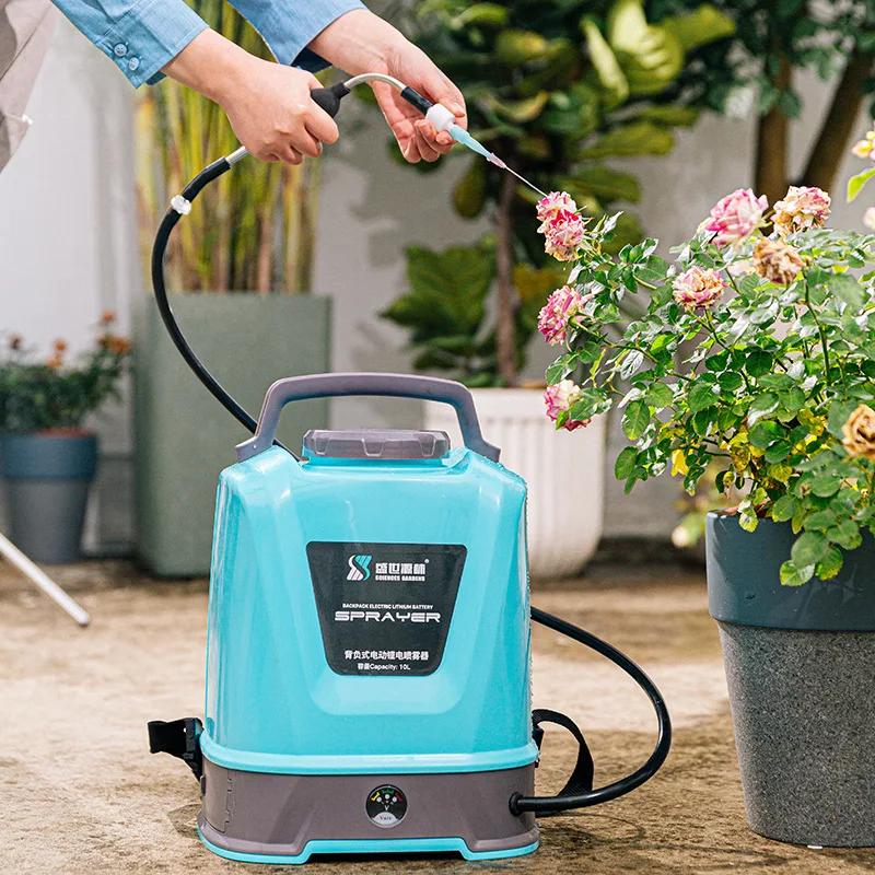 Pulvérisateur électrique 20L/10L/8L, Irrigation arrière, outil de jardinage agricole Rechargeable, p