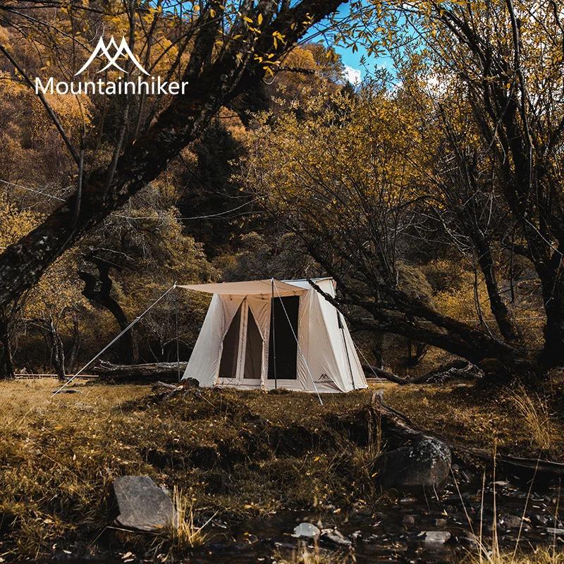 Mountainhiker – mobilier d'extérieur avec fenêtres, tente imperméable, coupe-vent, pare-soleil Uv, a