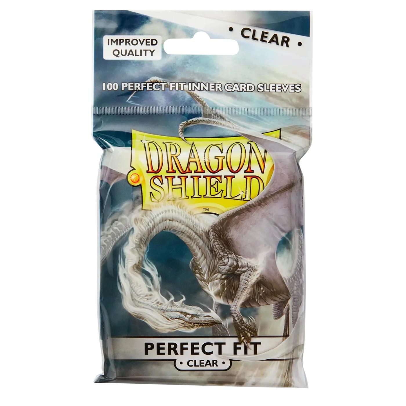 Dragon Shield – pochettes intérieures transparentes, taille Standard 100ct, protecteurs de cartes, p