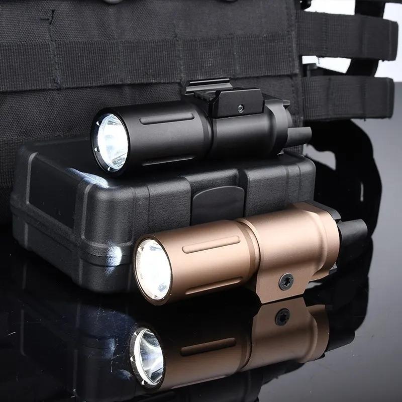 Lampe torche tactique Airsoft PLH-V2 PL--350 pour pistolet de chasse, 1000 Lumens, lumière LED haute