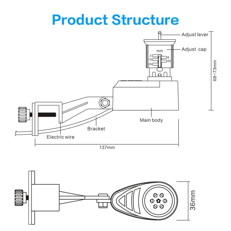Capteur de pluie filaire, dispositif connecté pour maison et jardin, Kit de minuterie d'irrigation,