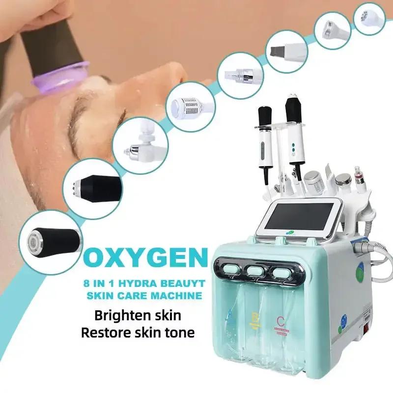 Appareil facial à bulles de CO2 pour le resserrement de la peau, oxygénation par bulles, aspiration