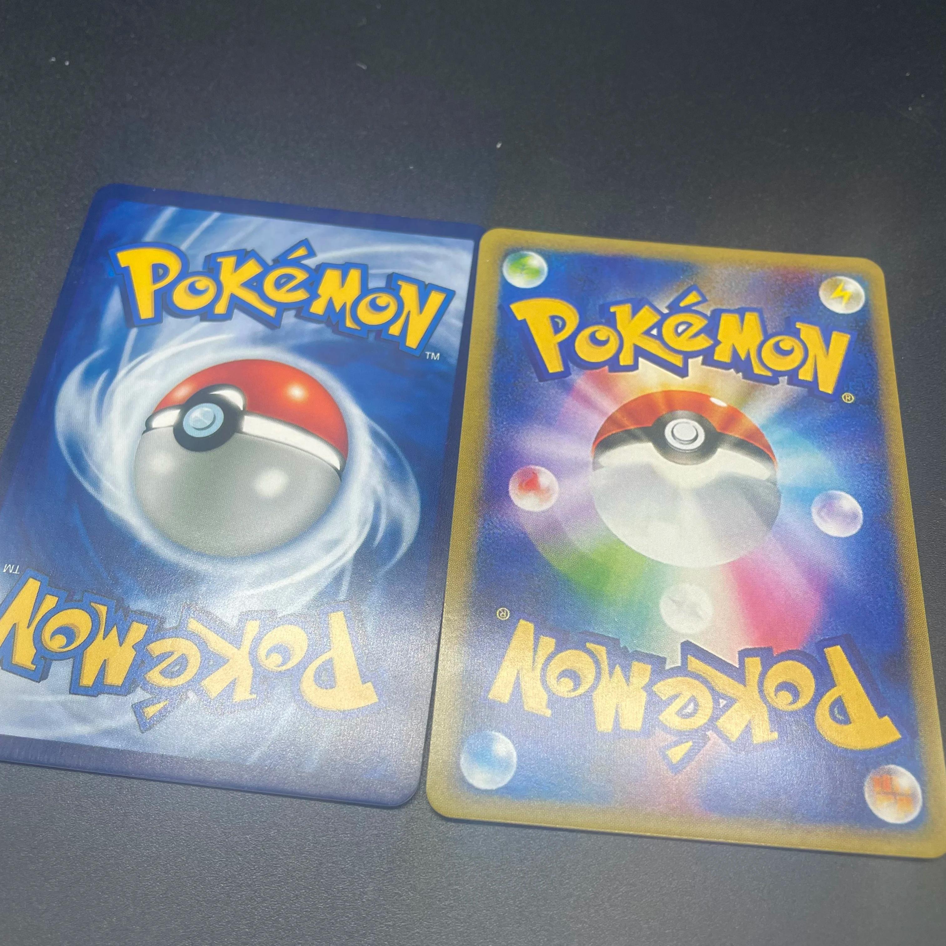 1 pièces bricolage auto-fait PTCG Mega Charizard X Version japonaise et Version anglaise réfractive