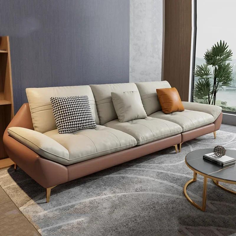 Canapé-lit moderne 3 places en éponge modulaire Xxl, mousse relaxante pour adultes, fauteuil Longue
