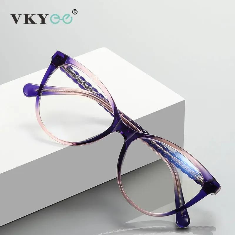 VICKY nouveau œil de chat lecture Prescription lunettes femmes coloré lunettes myopes hypermétropie