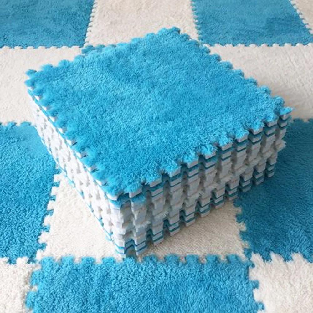 Polymère de jeu en peluche douce pour enfants, tapis de puzzle en mousse brûleur, jouets pour bébé,