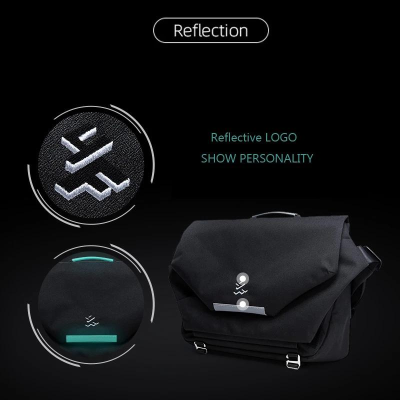 Sacs à main multicouches personnalisés de Style coréen pour hommes, sac à bandoulière étanche pour a
