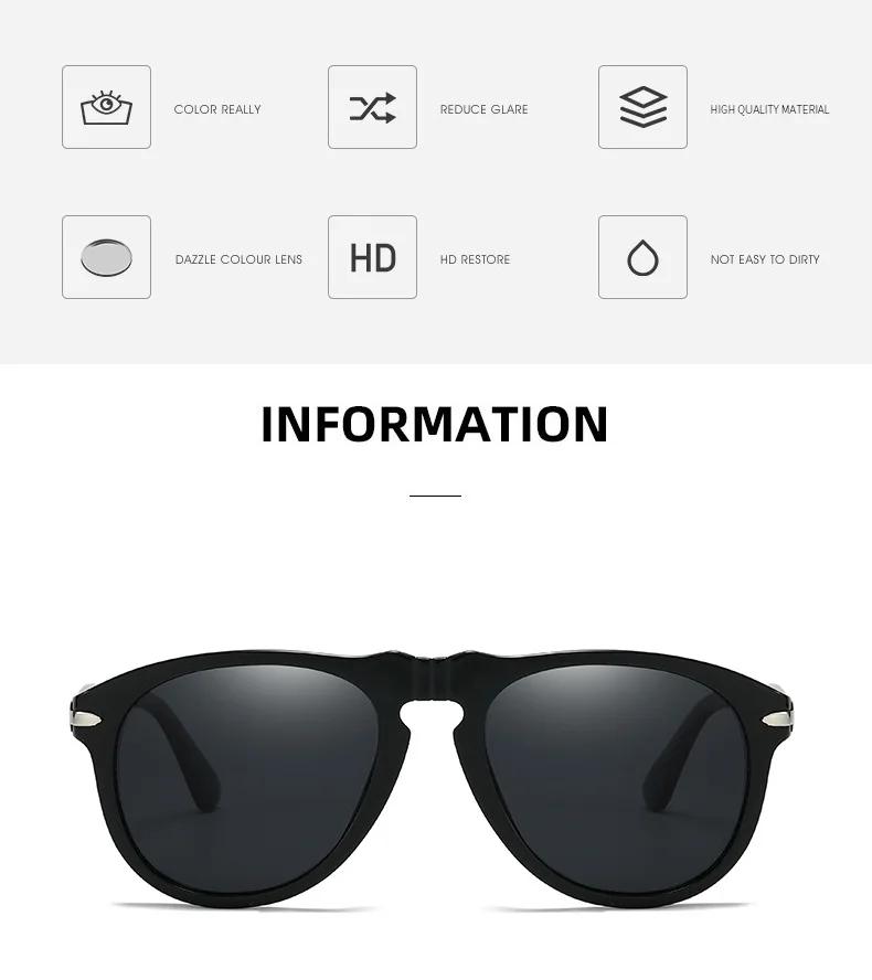 HouseCraig-Lunettes de soleil pilotes polarisées pour hommes et femmes, lunettes de sport, conduite,