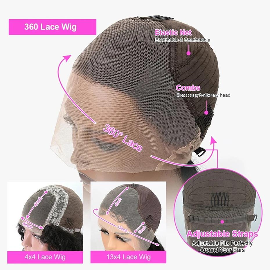 Sophia-Perruque brésilienne droite sans colle pour femmes noires, perruques avant en dentelle transp