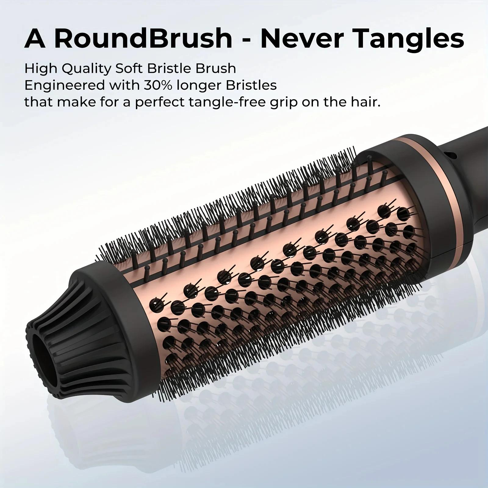 Brosse à cheveux électrique, lisseur, peigne chaud, fer à friser professionnel, brosse thermique cha