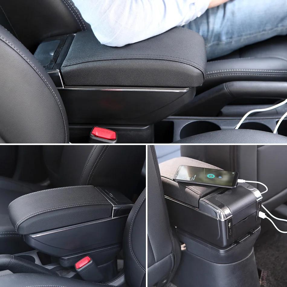 Boîte d'accoudoir pour Peugeot 208 2012 – 2018, boîte de rangement pour voiture, accessoires de voit