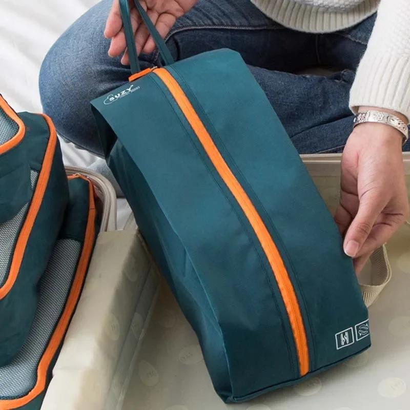 Ensemble de 7/6 pièces, organisateur de voyage, sacs de rangement, valise, organisateur de bagages p