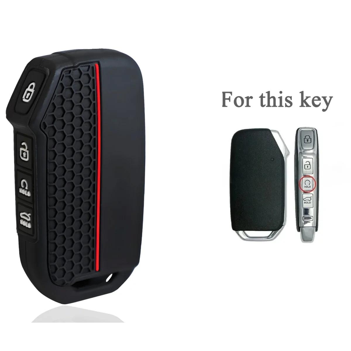 Étui en Silicone pour clé télécommande de voiture, pour KIA KN Sportage R Stinger Sorento Ceed Cerat