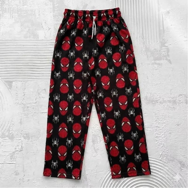 Pantalon de pyjama Spider-Man 2026 pour la famille, pyjama de couple, pantalon décontracté de super-