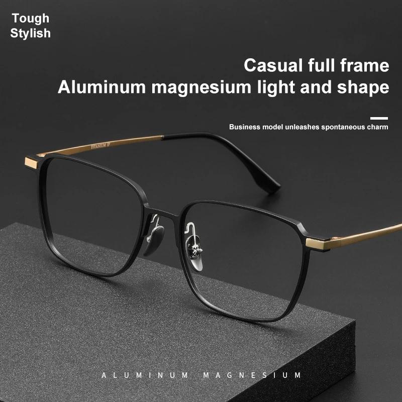 VICKY – lunettes d'ordinateur classiques Anti-lumière bleue pour hommes, jambes en aluminium et tita