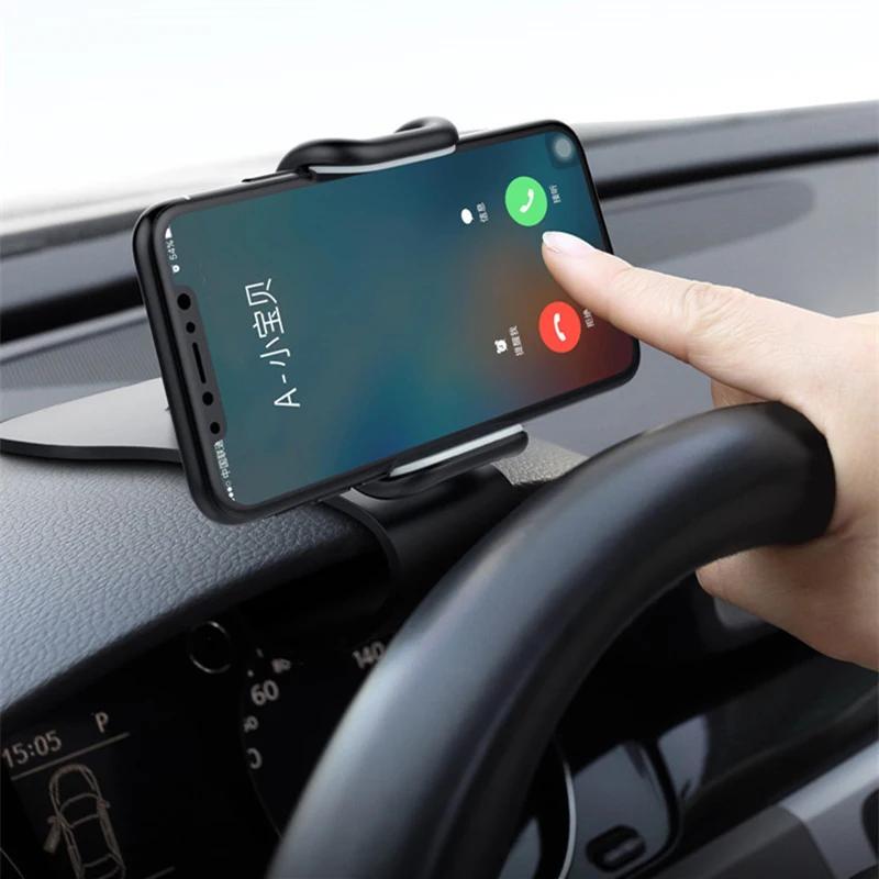 Support de téléphone de voiture rotatif à 360 degrés, Support universel pour téléphone portable, Sup
