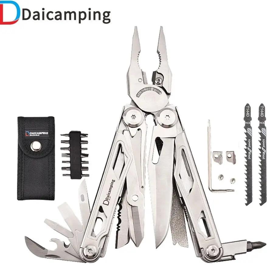 Daicamping DL30 DL301 DL25 bricolage multi-outils couteau pliant pince multi-outils EDC outils manue
