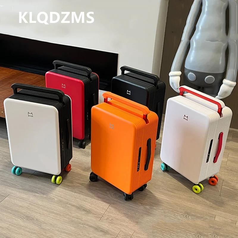 KLQDZMS 20 "24 pouces valise PC boîte d'embarquement de grande capacité boîtier de chariot pour femm