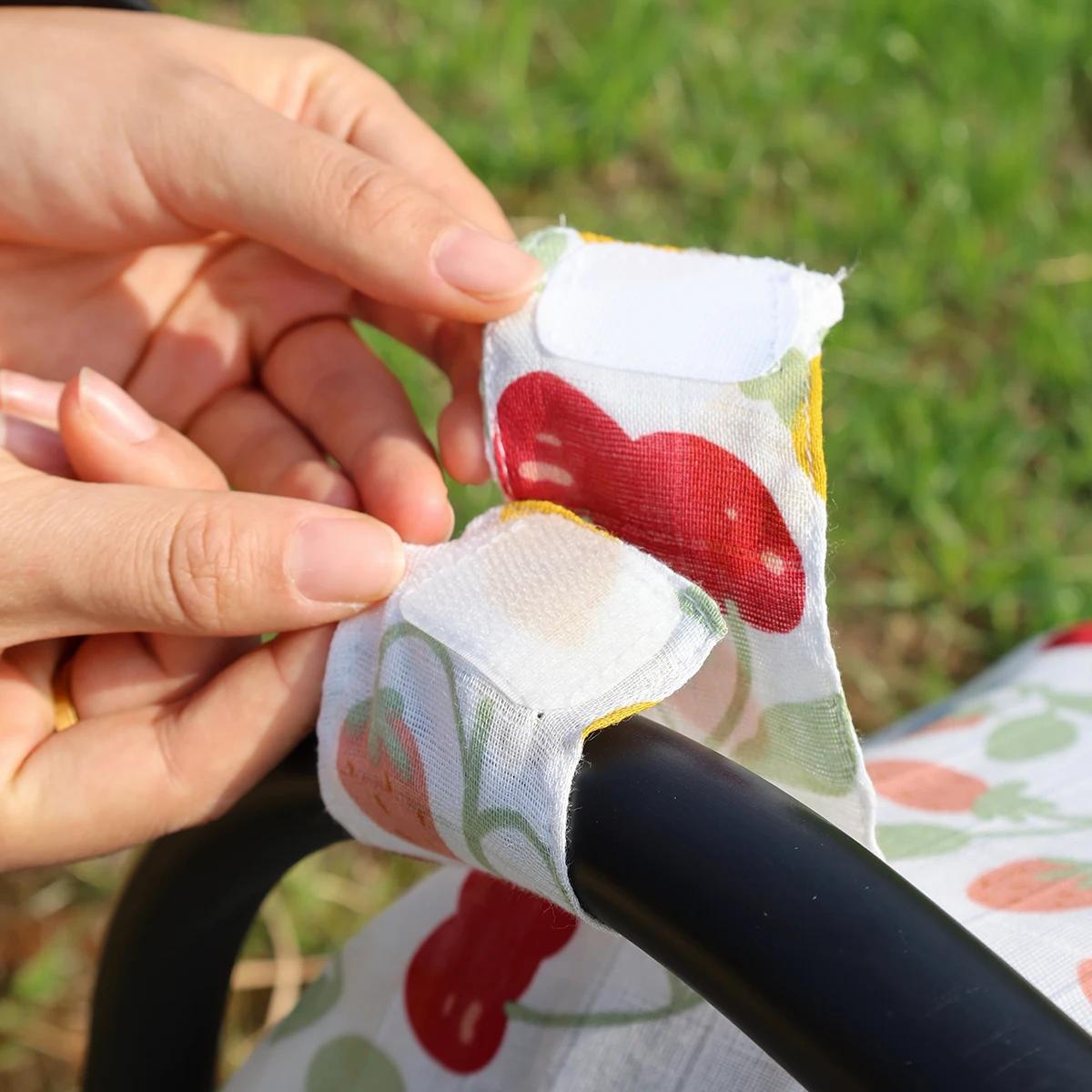Couverture de siège de voiture pour bébé, 1 pièce, pare-soleil respirant, panier de sécurité, capuch