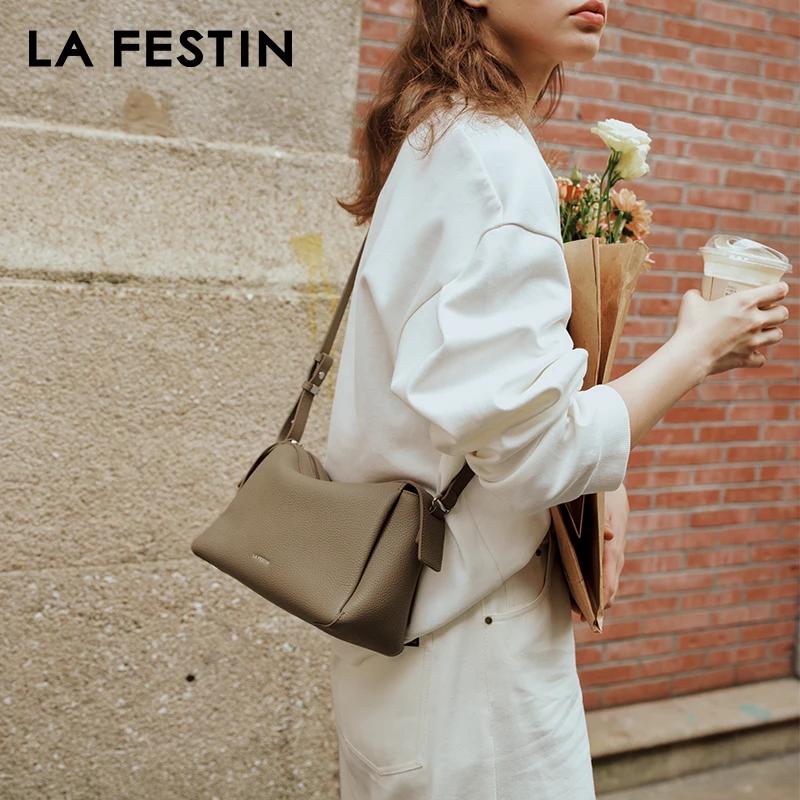 LA FESTIN-Sac à Main à Bandoulière pour Femme, Marque Originale, Nouvelle Collection 2024
