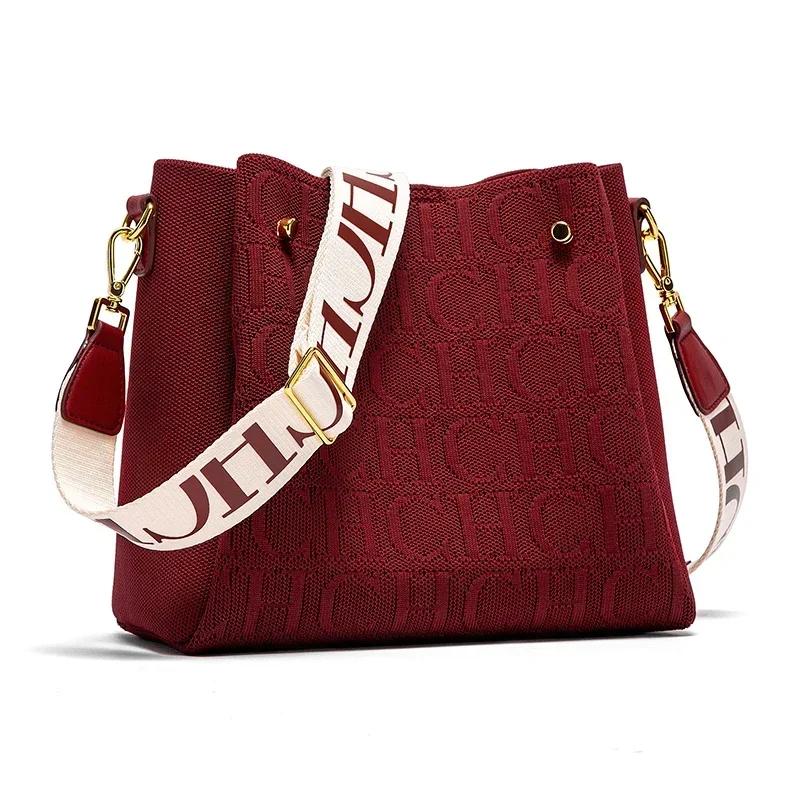 CH automne hiver classique sac à bandoulière marque tempérament à la mode décontracté grande capacit