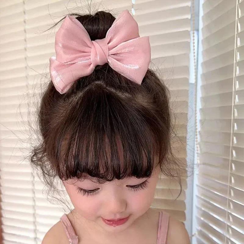 Pinces à cheveux avec nœud, 2 pièces, pinces à fleurs élégantes pour enfants et dames, ensemble épin