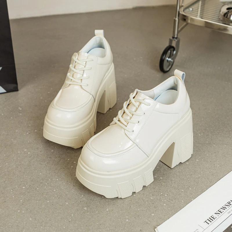 DIMANYU Chaussures à talons hauts pour femmes, plateforme, nouvelle collection 2026, à lacets, print