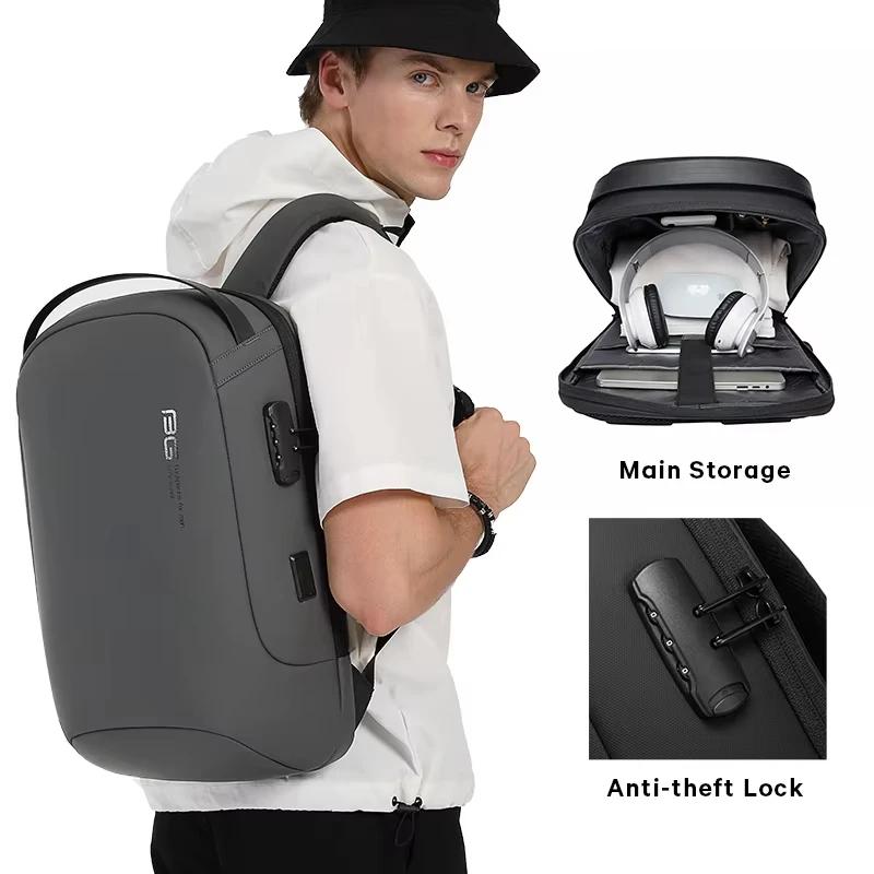 BANGE-Sacs à dos multifonctions SR pour ordinateur portable, sac à dos de voyage étanche, sacs d'éco