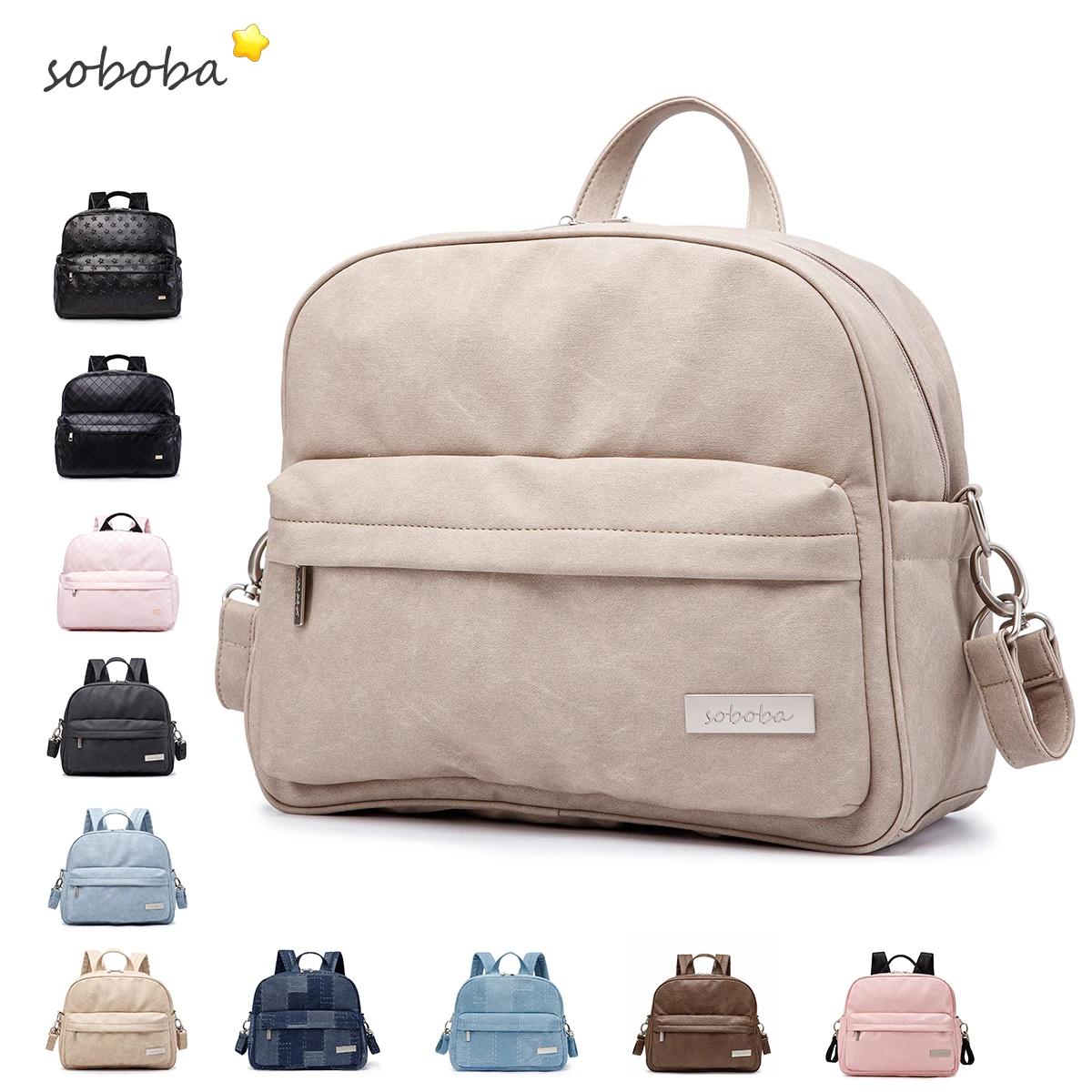 Sac à Couches Imperméable et observateur pour Nouveau-Né, Sacoche à Dos Portable pour Maman, pour So