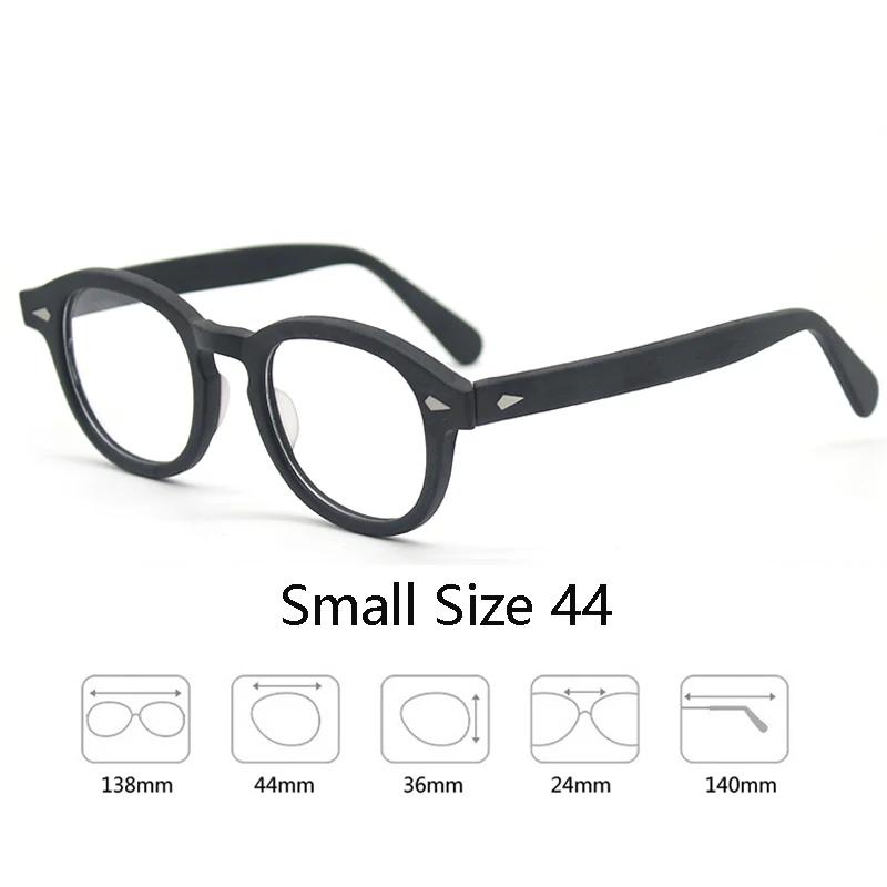 Lunettes de vue pour hommes, style monture transparente, verres transparents, marque Johnny Depp, de