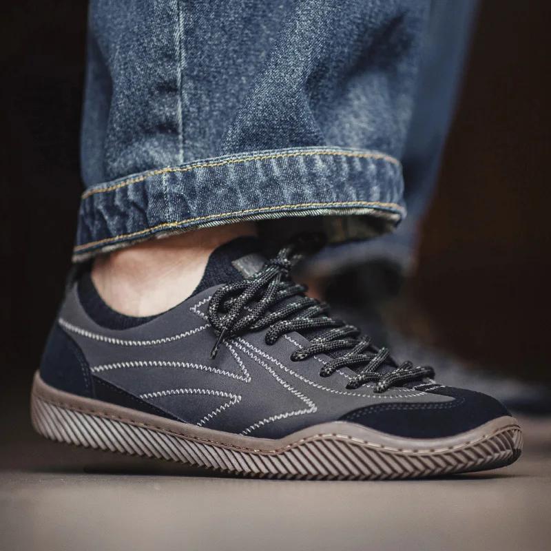 Maden rétro noir Patchwork allemand formateurs chaussures une pièce tricot chaussette baskets à lace