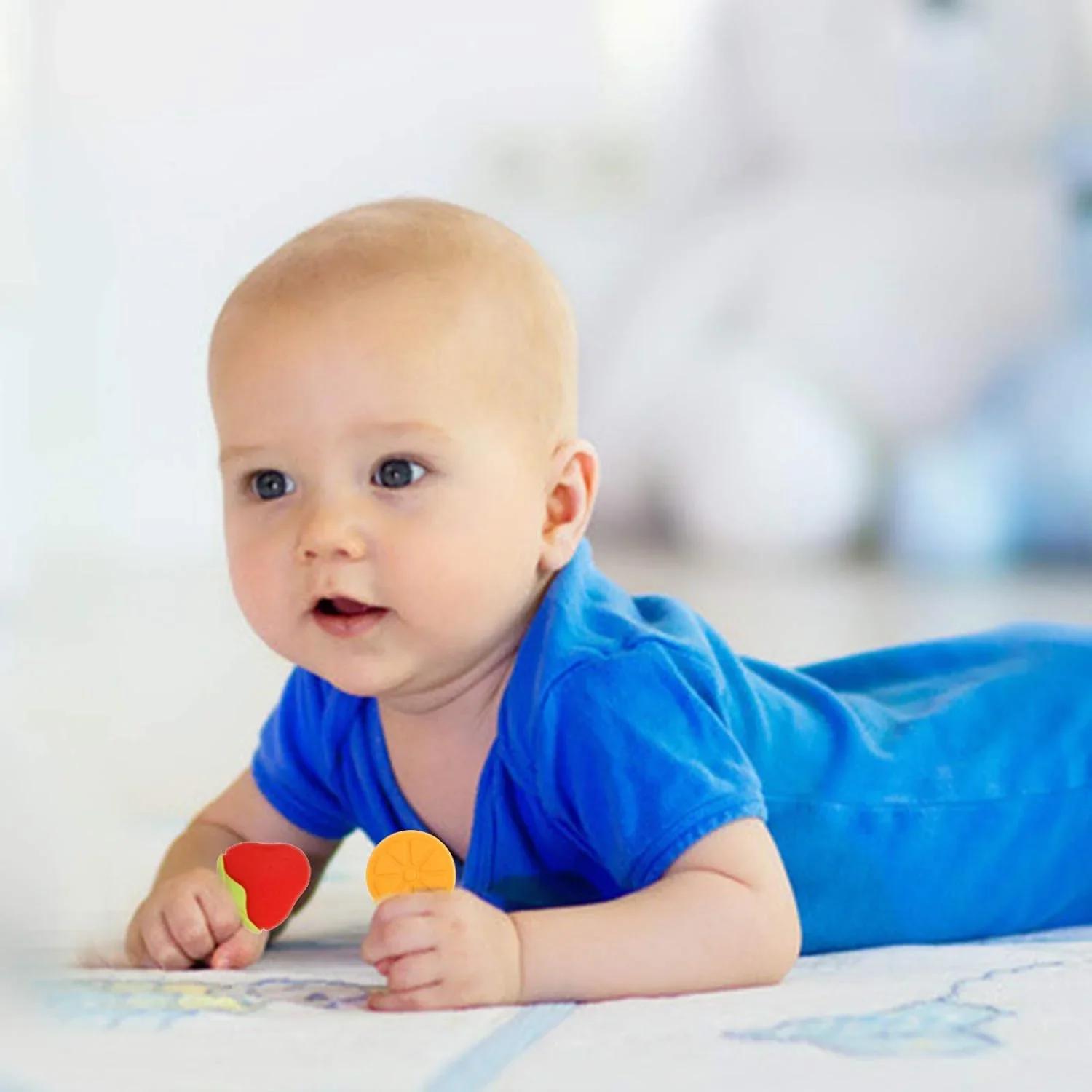 Jouet de dentition en Silicone pour bébé, anneau de dentition pour dents, accessoires pour bébés, su