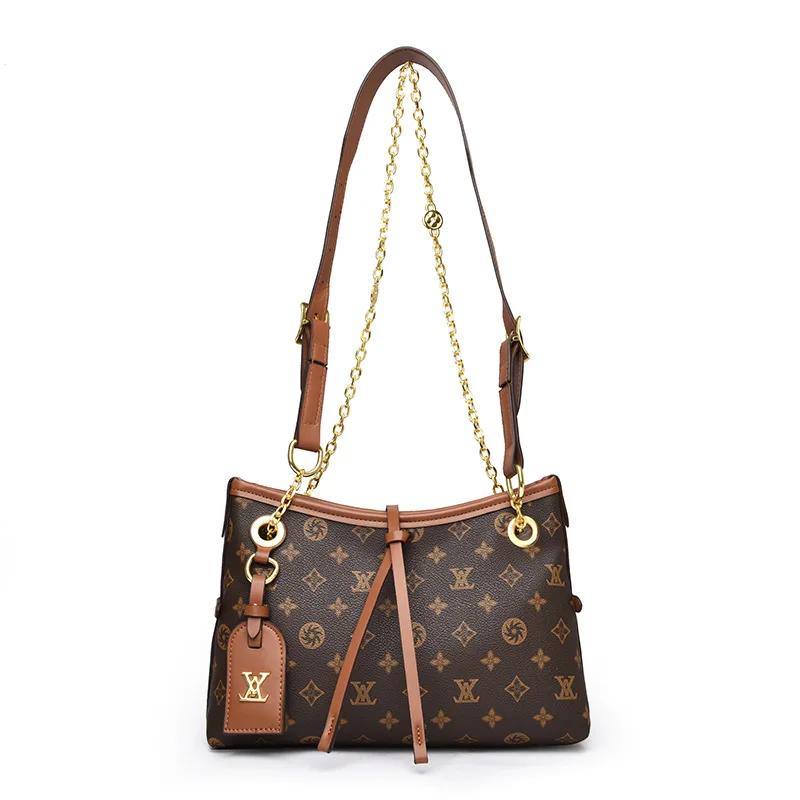 Sac fourre-tout pour femme grande capacité, couleur contrastée, sac à bandoulière minimaliste, éléga