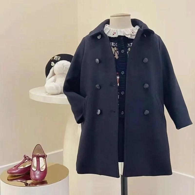 Pré-vente 2025 hiver BP bébé filles manteau rembourré avec doublure semblable à de la fourrure veste