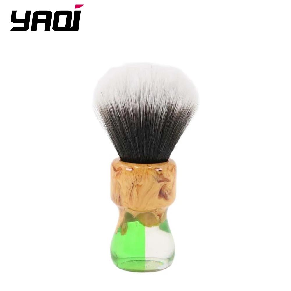YAQI Goblin 24mm pinceau de rasage synthétique noeud Husky pour homme